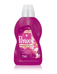 Detergent Lichid Automat pentru Toate Hainele PERWOLL Renew & Blossom (Mov) 990ml - 18 Spalari - Img 2