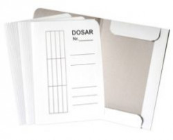 Dosar din Carton Alb Plic 25buc