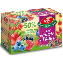 FARES Ceai cu Fructe de Padure 50% 20x2g