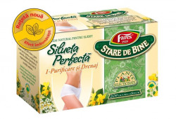 FARES Ceai Silueta Perfecta Purificare si Drenaj 20x1.5g - Img 2
