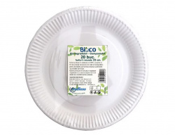 Farfurii Ecologice Biodegradabile Compostabile de Unica Folosinta ENDLESS 23cm 50buc