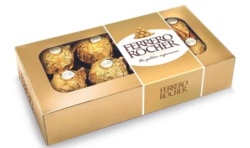 FERRERO ROCHER Bomboane de Ciocolata, Praline 100g