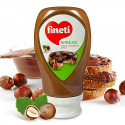 FINETI Crema de Ciocolata, Lapte si Alune tub. 380g