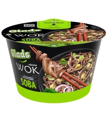 GLADS Wok Taitei instant cu Aroma de Pui si Sos Soba 95g