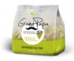GRAND PAPA Covrigei Frageziti cu Vin Alb 100g