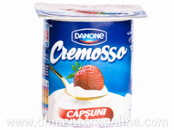 Iaurt cu Fructe DANONE Cremosso Capsuni 125g - Img 2