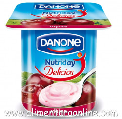 Iaurt cu Fructe DANONE Delicios Visine 125g - Img 3