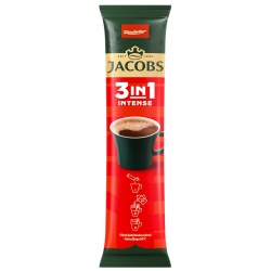 JACOBS 3in1 Intense Mix Cafea Instant Plic 24 buc x17.5g