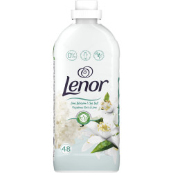 LENOR Balsam de Rufe Floare de Lime si Sare de Mare 1.2L (48 Spalari)