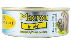 Macrou in Ulei BALTIC CLUB 240g
