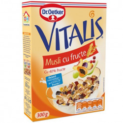 Musli Crocant cu Fructe VITALIS DR.OETKER 300g