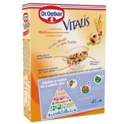 Musli Crocant cu Fructe VITALIS DR.OETKER 300g - Img 2