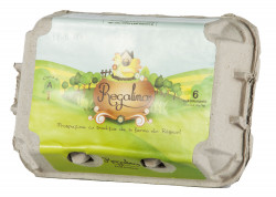 Oua de Gaina Cat. A Clasa L (crescute in baterii) ALBATROS cas.cart. 6buc - Img 1