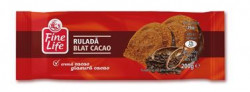 Rulada cu Blat de Cacao si Crema de Cacao FINE LIFE 150g - Img 1