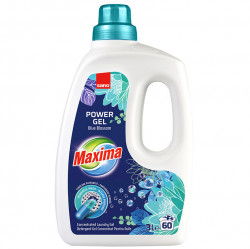 SANO Maxima Power Gel Blue Blossom Detergent Automat Gel pentru Rufe 60 Spalari 3L