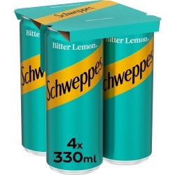 SCHWEPPES Bitter Lemon doza 4x330ml