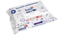 Servetele Antibacteriene pentru Maini si Suprafete TOUCH 70buc