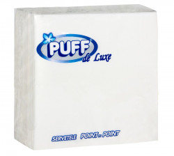 Servetele de Masa Albe PUFF 2str. 33x33cm 40buc