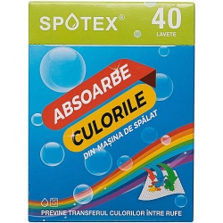 Servetele pentru Rufe Colorate SPOTEX 40buc