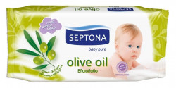 Servetele Umede cu Ulei de Masline SEPTONA 60buc