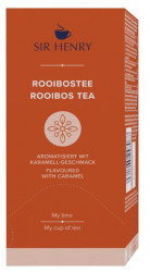 SIR HENRY Ceai de Rooibos si Caramel Infuzie 25x2.2g