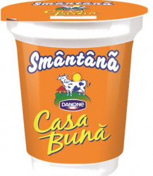 Smantana 12% CASA BUNA DANONE 370g - Img 1