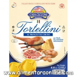 Tortellini cu Prosciutto Crudo CECCONI/TEMPORIN (Paste Proaspete) 250g