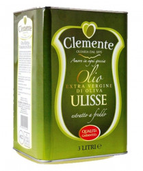 Ulei de Masline ExtraVirgin CLEMENTE Ulisse cut. 3L - Img 1