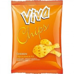 VIVA Chips cu Pui 100g