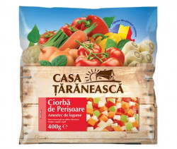 Amestec de Legume Congelate pentru Ciorba de Perisoare CASA TARANEASCA 400g - 07109000