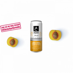 Apa Minerala Aromatizata Carbogazoasa AQUA CARPATICA Piersica si Mango doza 4x330ml