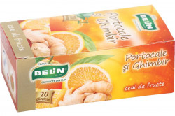 BELIN Ceai de Portocale si Ghimbir 20x2g