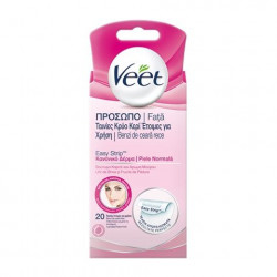 Benzi de Ceară Rece pentru Faţă VEET 20buc