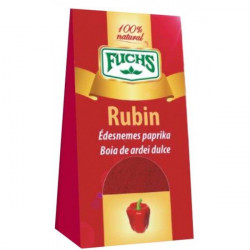 Boia de Ardei Dulce Rubin FUCHS 100% Natural 100g