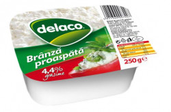 Branza Proaspata de Vaci 4.4% DELACO 250g