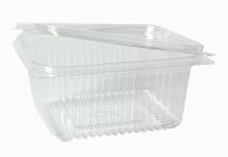 Caserola cu Capac din Plastic Transparent 750ml HORECA SELECT 50buc - Img 2