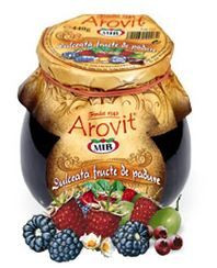 Dulceata de Fructe de Padure AROVIT 340g