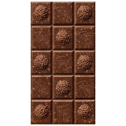 FERRERO ROCHER Tableta de Ciocolata cu Lapte si Alune de Padure 90g
