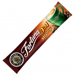 FORTUNA 3în1 Strong Amestec de Cafea Solubila Plic 24x17g - Img 2