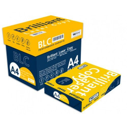 Hartie pentru Copiator / Imprimanta BRILIANT BLC A4 80g/m2 5x500buc