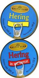 Hering in Ulei BALTIC CLUB / KAIJA 240g