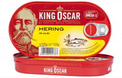 Hering in Ulei KING OSCAR 160g / 102g net