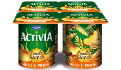Iaurt cu Fructe DANONE Activia Musli si Piersici 125g - Img 4