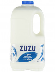 Lapte Proaspat Pasteurizat Bidon 1.5% ZUZU 1.8L