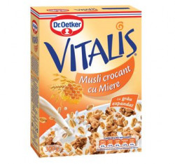 Musli Crocant cu Miere VITALIS Dr. OETKER 300g