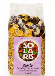 Musli cu Cereale si Fructe Uscate - SOLARIS 500g