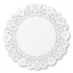Naproane Dantele din Hartie pt. Cesti de Cafea / Farfurii 10cm 250buc
