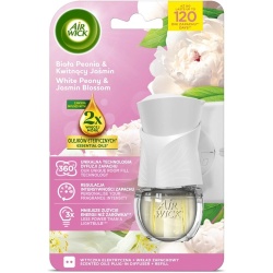 Odorizant de Camera - Aparat Electric AIRWICK Life Scents + Rezerva Bujori si Iasomie 19ml