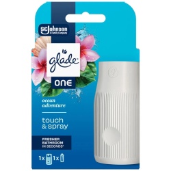 Odorizant de Cameră Manual pentru Baie cu Rezerva GLADE ONE Touch & Spray – Ocean Adventure