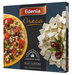 Pizza Congelata Coapta pe Vatra EDENIA Greca 340g